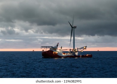 Windfarm In The Northsea