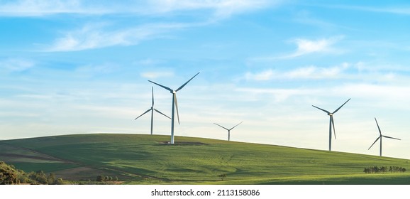 Windfarm on Garden Route South Africa - Shutterstock ID 2113158086