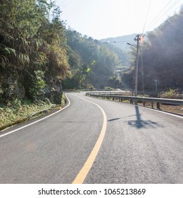 Winding road background