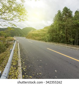 Winding road Background