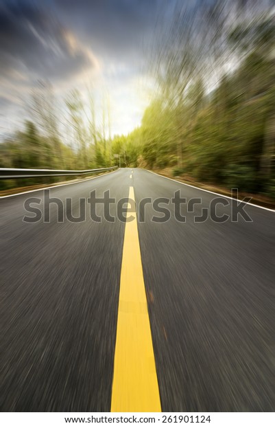 Winding road background
