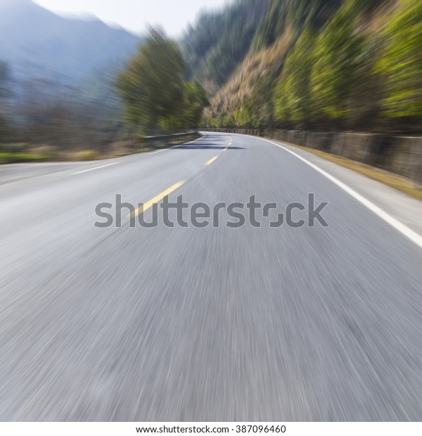 Winding road\
Background