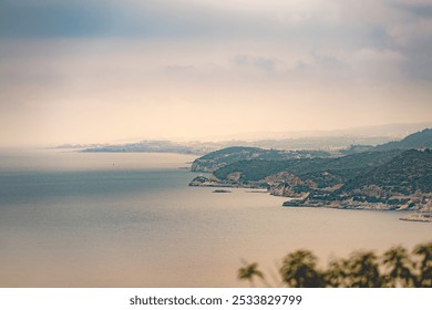 The winding road between Alanya and Antalya passing through tunnels by the sea and mountains - Powered by Shutterstock