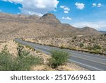 a winding road in mohave county arizona diamond bar road hwy 261