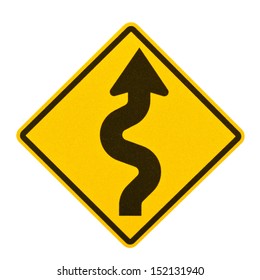 Winding Road Sign