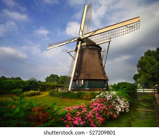 Windmill In Amsterdam