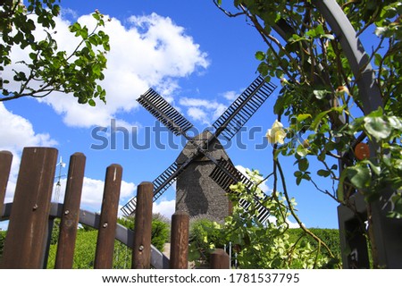 The Windmill of Berlin-Marzahn, Germany