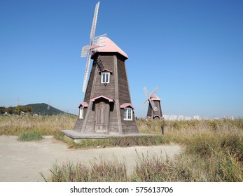 Windmill in the field