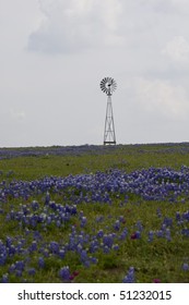 Windmill in Fields