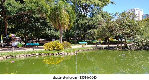 Windmill Park (Parcão), In Porto Alegre, Brazil.