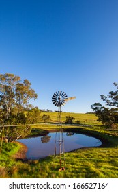 Windmill In Rural South Australia