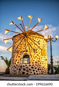 Windmill of Santorini.