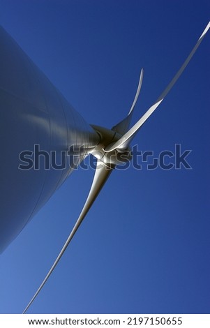 Similar – Wind-Rad Windkraftanlage