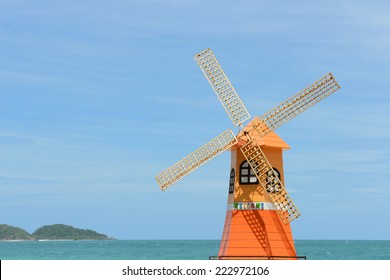 Windmills over the Sea