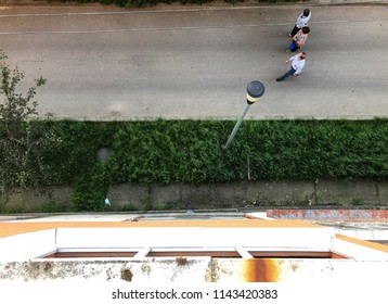 from the window