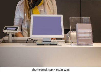 Tellers Desk Images Stock Photos Vectors Shutterstock