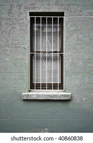 window with bars