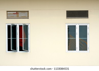window in building