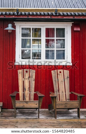 Similar – Foto Bild stuhlhof Fenster Hof Stuhl