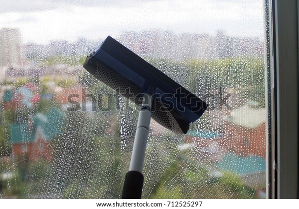 Window cleaning brush
for windows washing