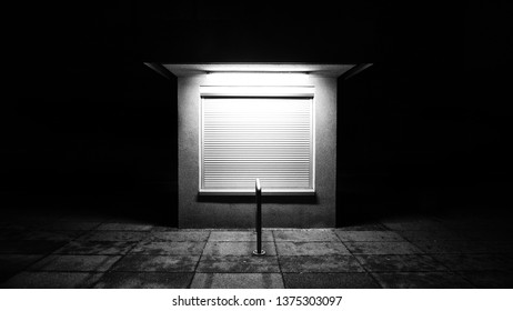 Window in dark
