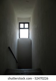 window in the dark