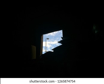 Window of dark hope