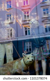 window display in Denmark 