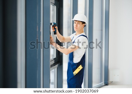 window fitter using cordless drill