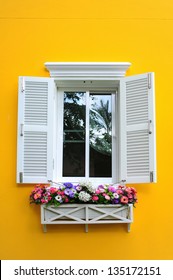 window and flowerbox