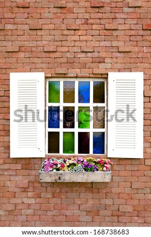 window and flowerbox