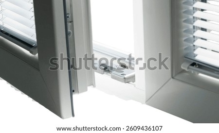 Window frame and double layer window 
