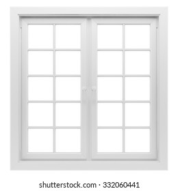 Window Isolated On White Background