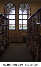 Window in the library 