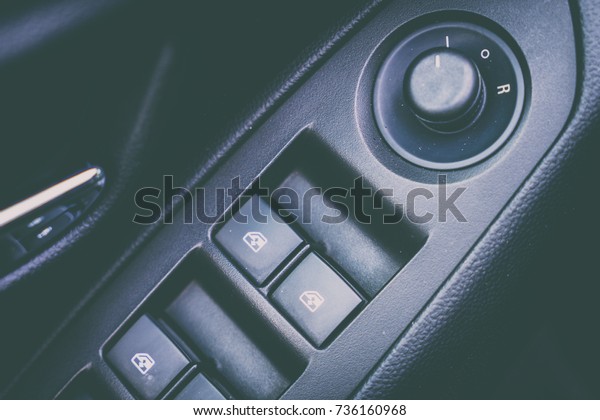 Window lifts in the\
car