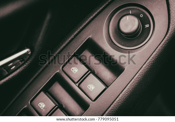 Window lifts in the\
car