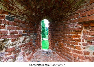 Window Loophole In The Old Castle