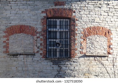 window in the old wall