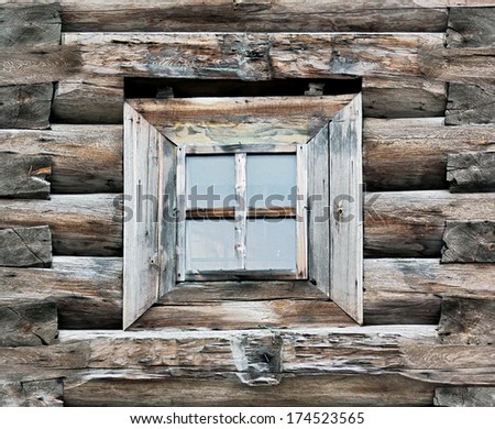 Similar – Image, Stock Photo [ ] Hut Window Warmth