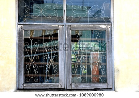 window on bulilding