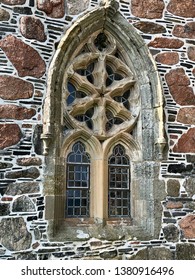 Window On Iona Abbey, Island Of Iona, Scotland