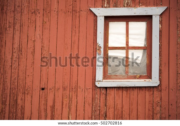 Window On Rustic Mountain Cabin Cripple Stock Photo Edit Now