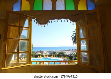 Window open on Tabarka Beach - Shutterstock ID 1794969310