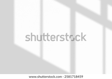 window pane shadow overlay effect on white background