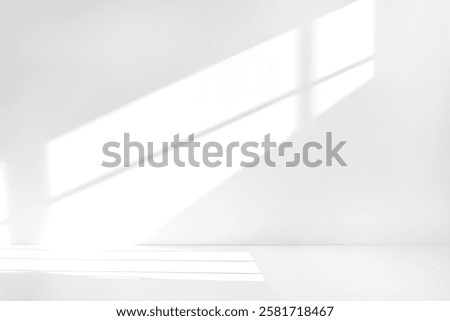 window pane shadow overlay effect on white background