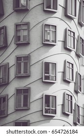 Window pattern. Building detail. Construction theme.