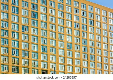 window pattern on a building
