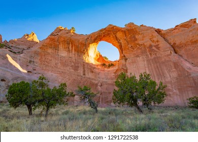 Window Rock In Navajo Nation, Arizona, USA