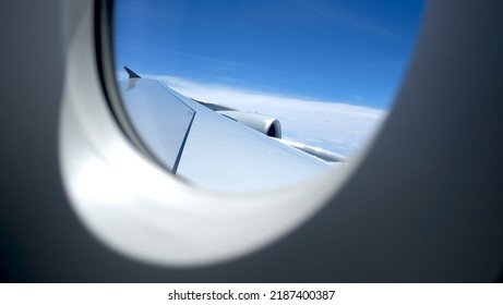 Window Seat View On A Plane