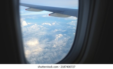 Window Seat View On A Plane